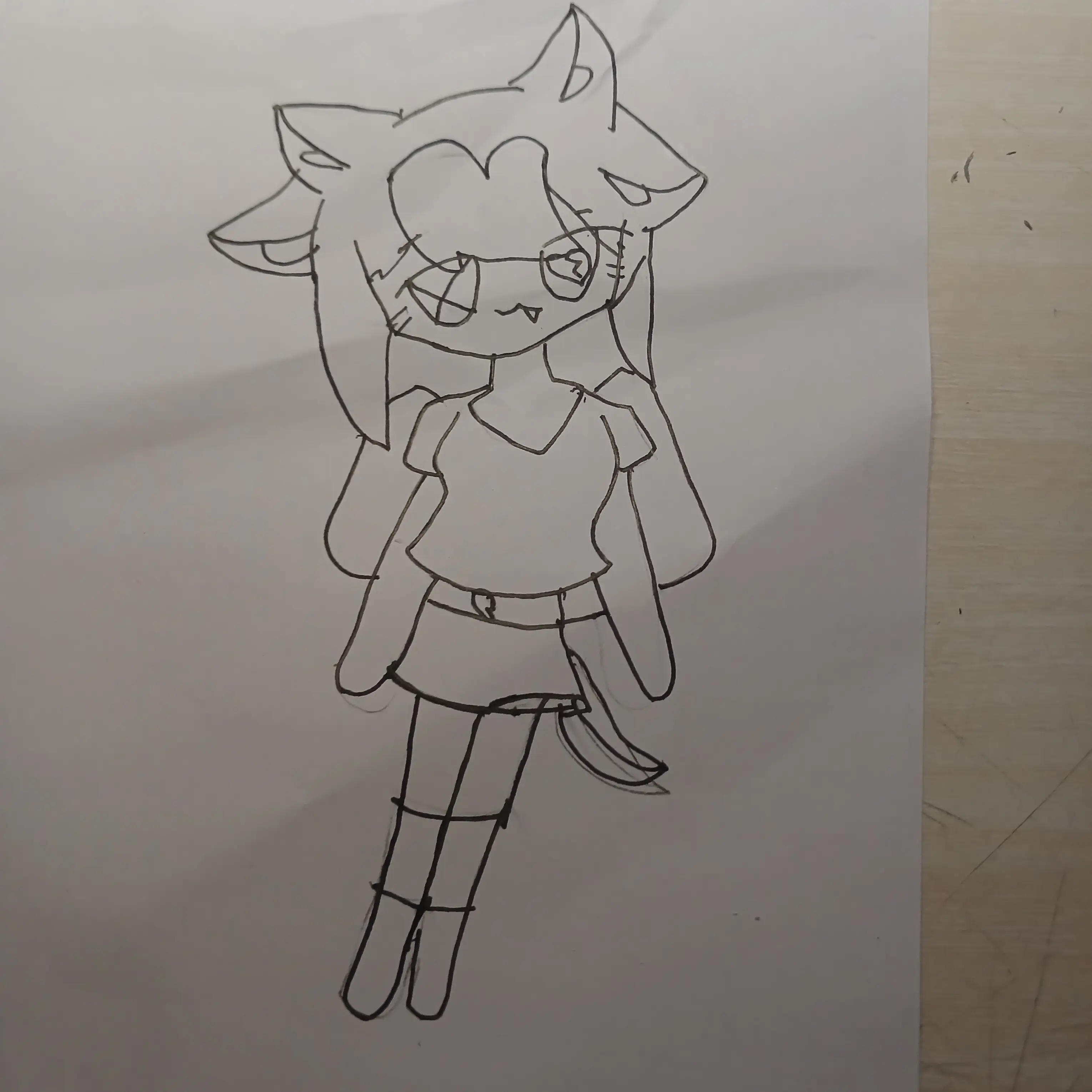 JUAE_HazbinHotel의 해즈빈 호텔에 들어온 어린 고양이 악마인 당신