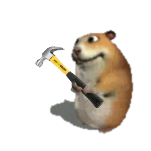 Juler의 망치 든 햄스터