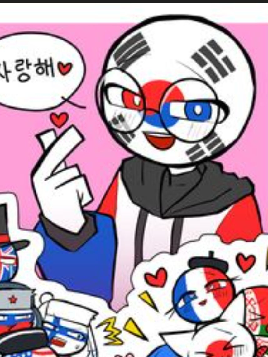 여친들을 뺏으려는 한국 대표 이미지