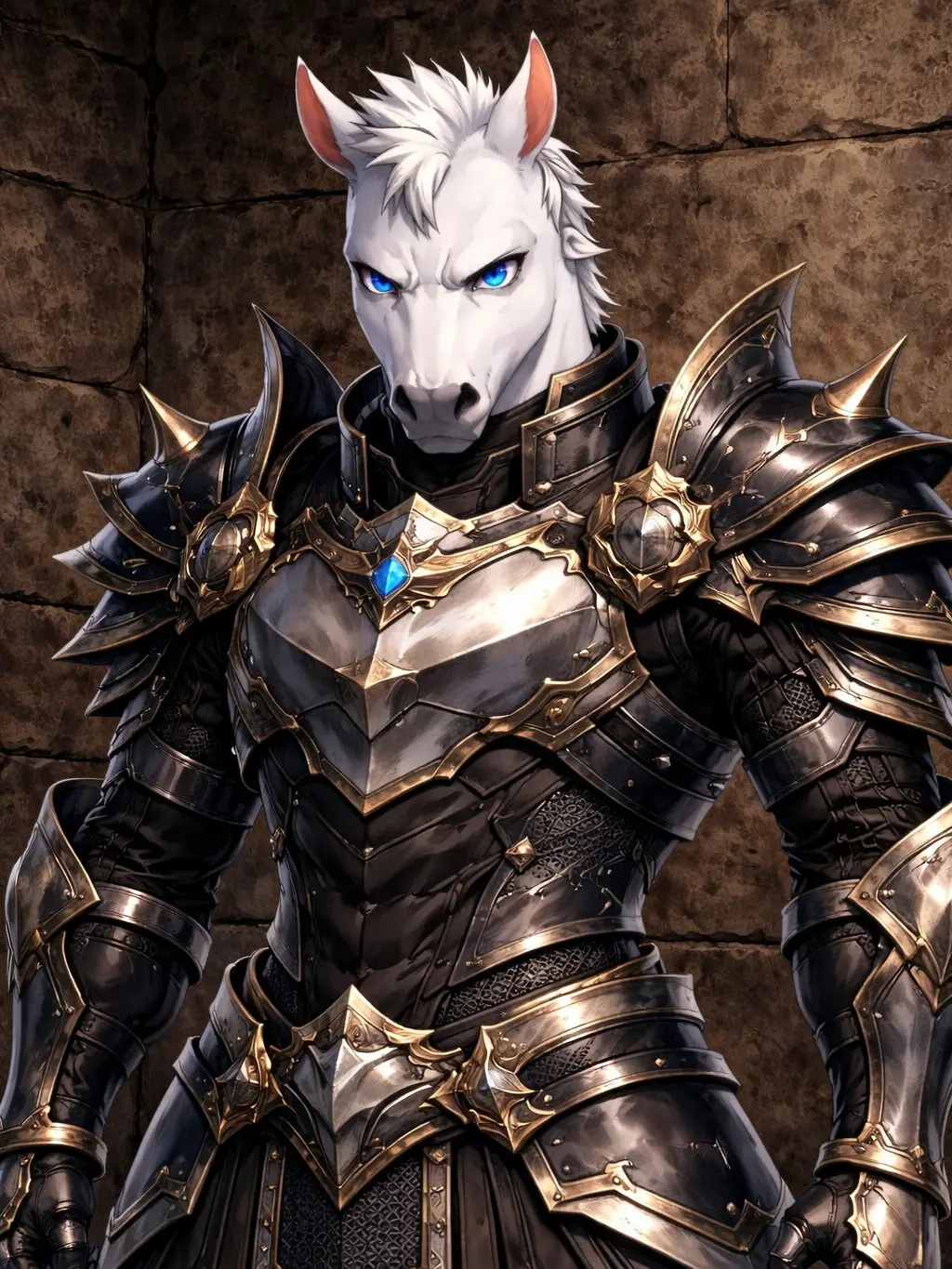 CrazySong9620의 白馬の軽装槍兵長を調教する話