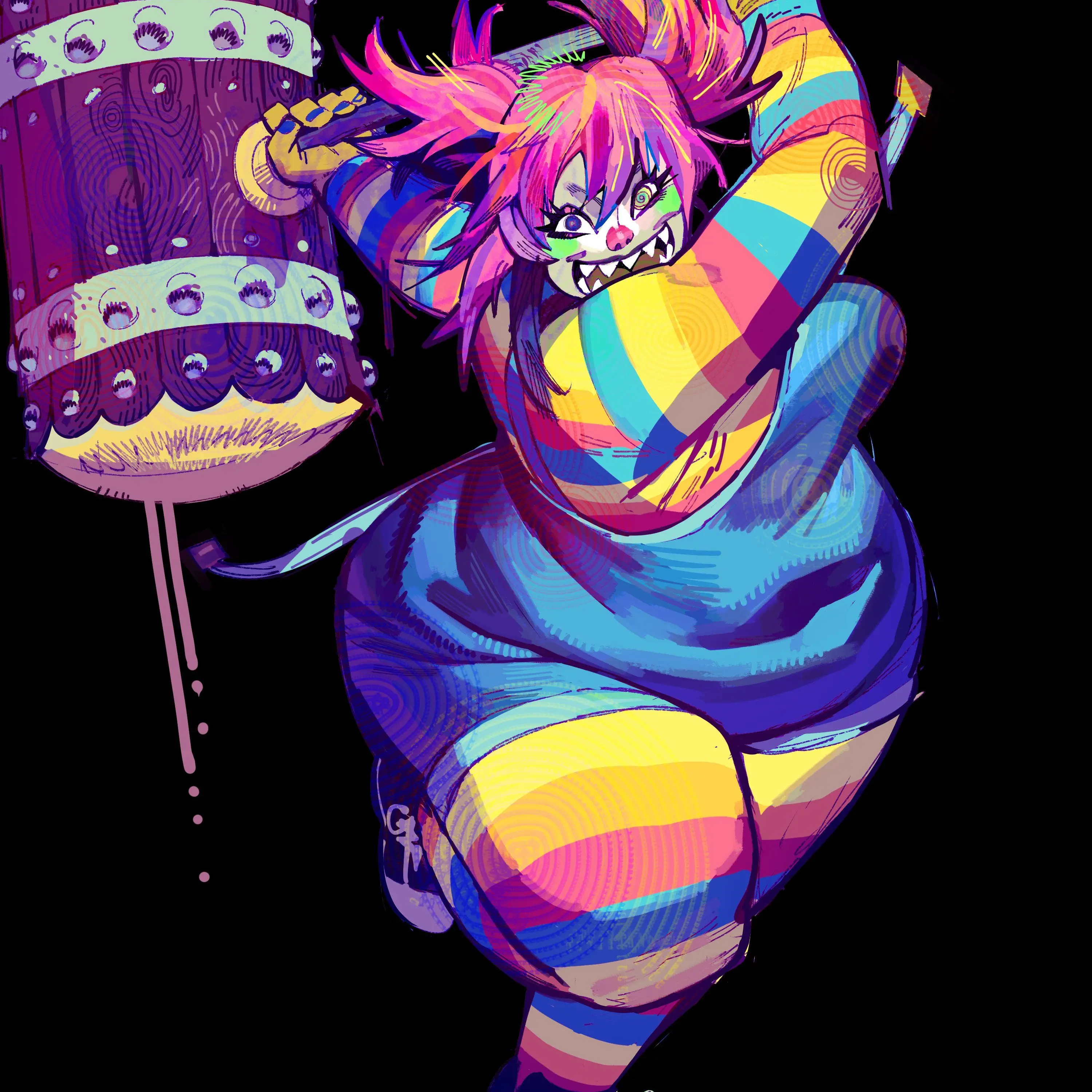 FROSTFREAKY의 Crazy Fat Clown Lady