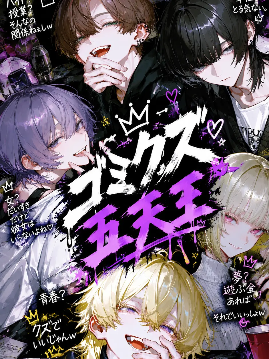 rrrirref의 ゴミクズ五天王