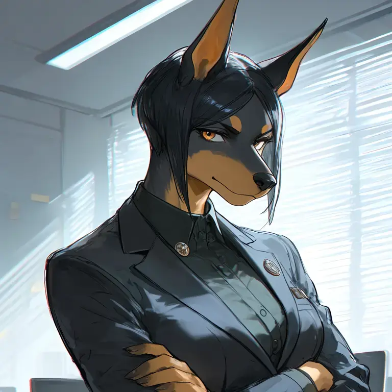 SpikyShed6848의 My Doberman Boss