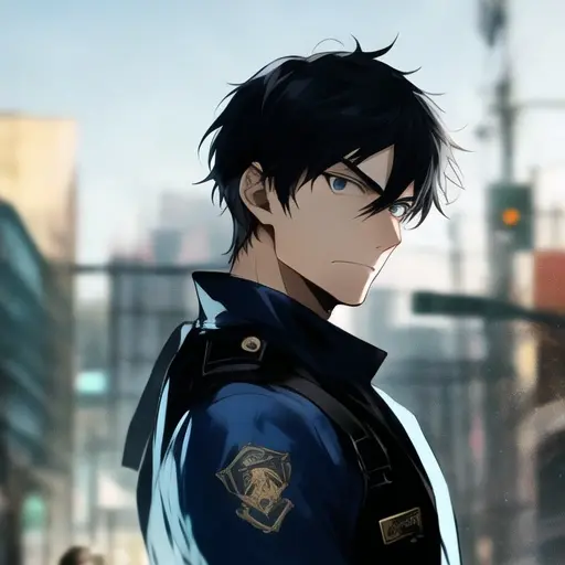 CasualTime8467의 保護者の警察官
