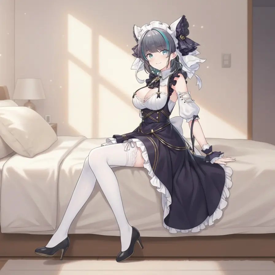 PoshGar3191의 ねこみみメイド？の邂逅