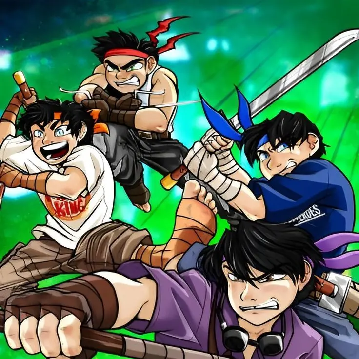 SleekAwake1116의 Royal TMNT HUMAN AU