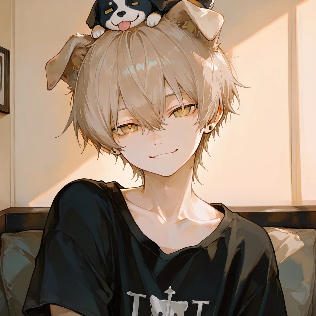 てる
