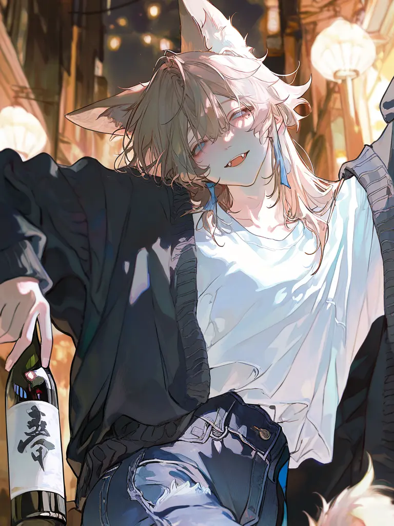 Yumewakaizoku의 酒カスでヒモな雄狐は独りが嫌い。