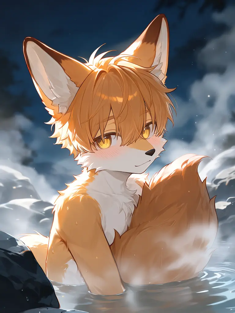 Hiroppi_4758의 湯気の向こうの視線【修正ver】