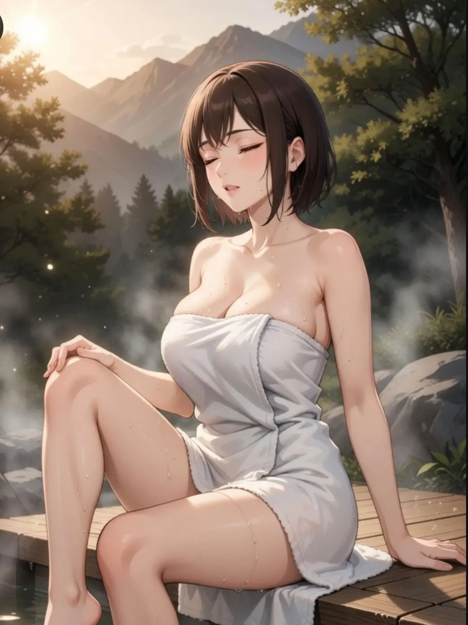 BronzeZorse1091의 山奥の混浴温泉で、