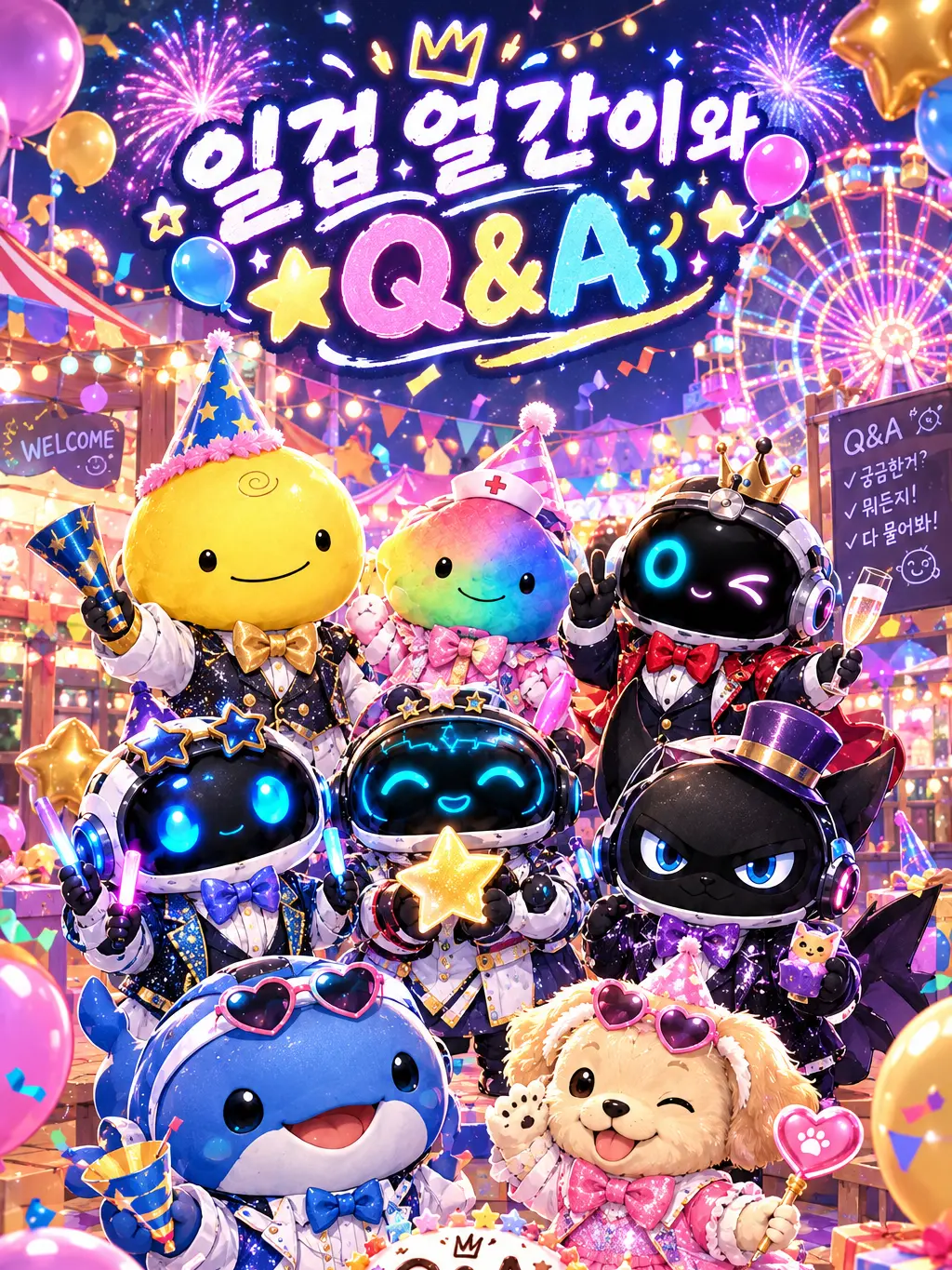 Badluky_unlucky의 일곱 AI와 드디어 Q&A!!