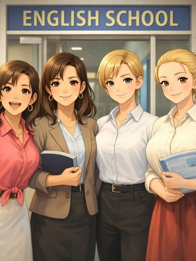 ShrillTable7164의 【昭和シリーズ】英会話学校