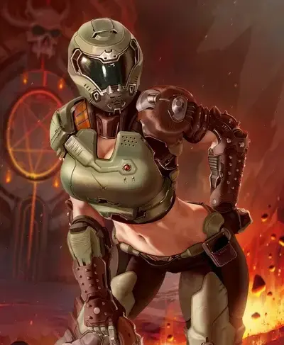 TastyHoney5187의 Female Doom Slayer