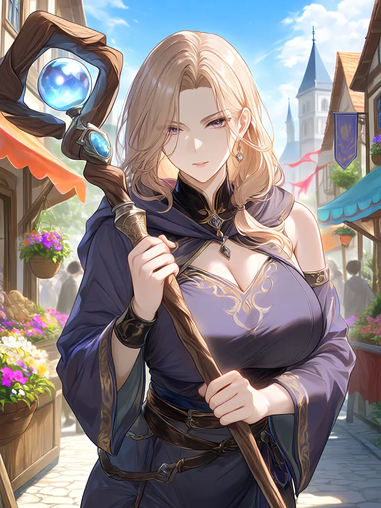SaltyShop5641의 人妻魔術師やクールな女剣士と冒険する話