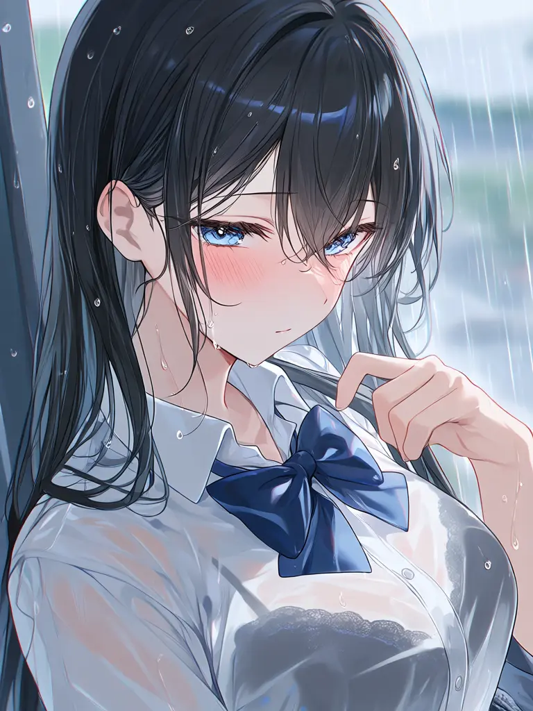 SassyStage5494의 彼女と雨に降られてしまった