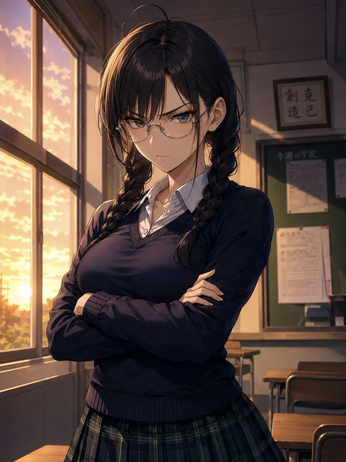 ScaredStool8372의 男嫌いの委員長