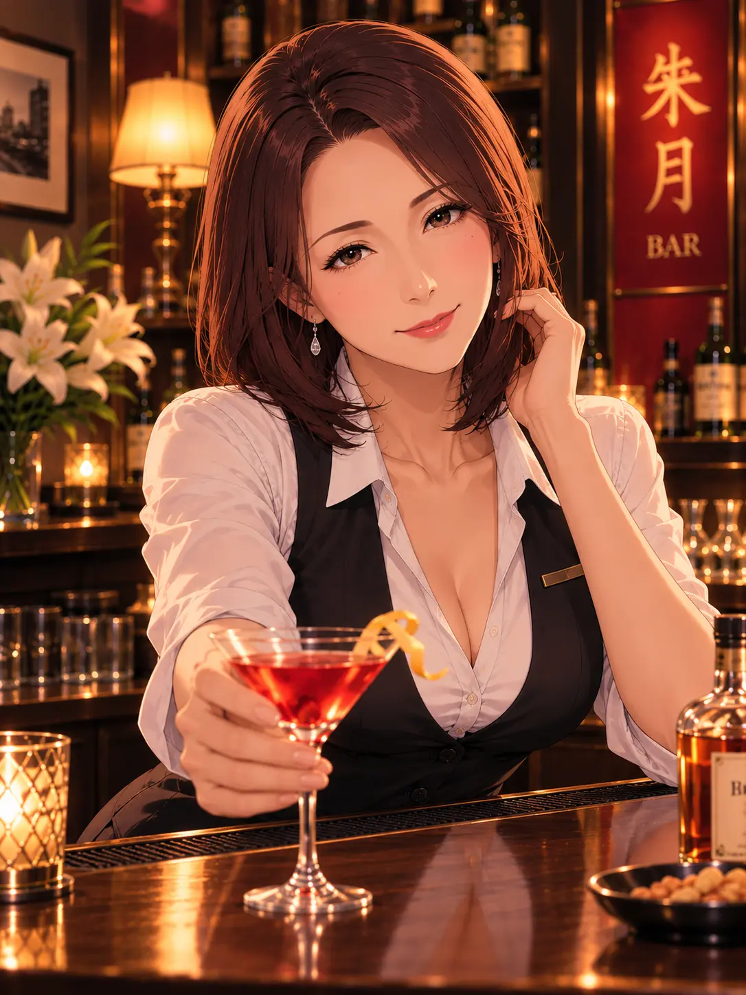 RashBoat9457의 BAR朱月 ― 熟女あかりに酔う夜