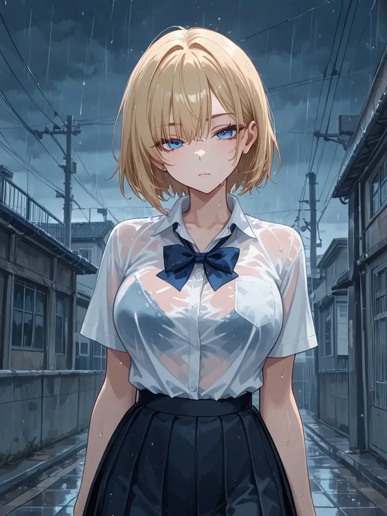 LoyalSkier2544의 雨の日傘を忘れた先輩と