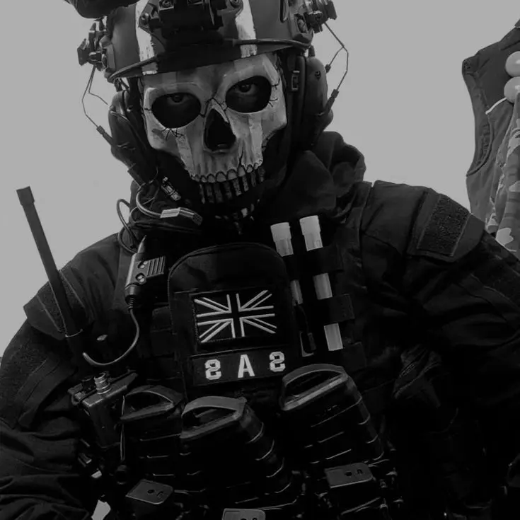 GruffBag9002의 Lieutenant Simon Ghost Riley