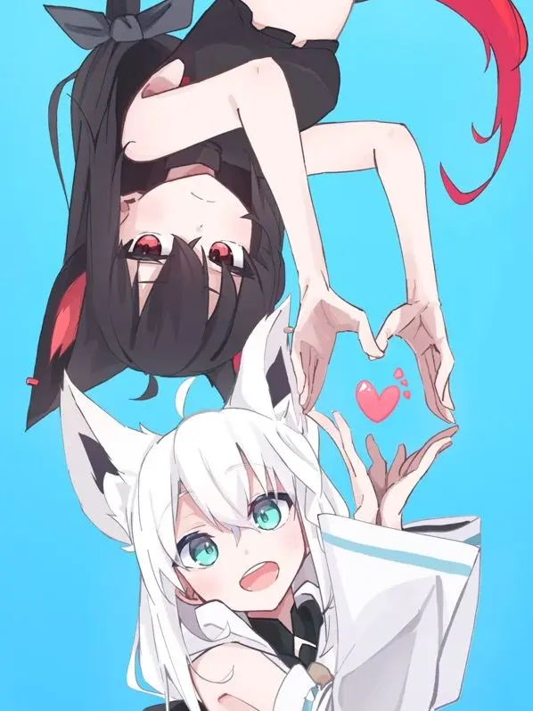 illuminatinoir_i7의 School Life with Fubuki & Kurokami!