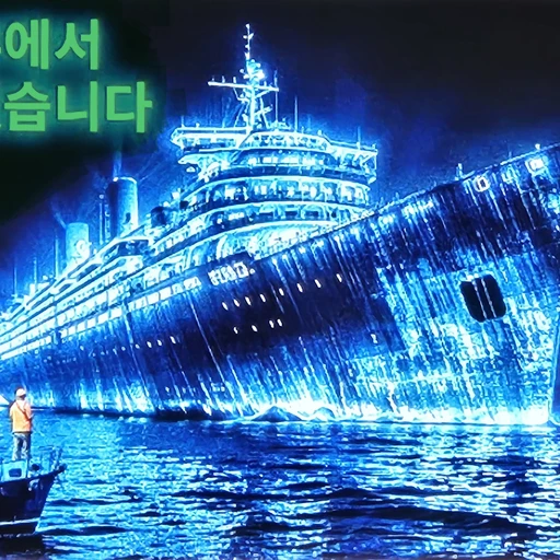 이미 침물한지 몇백년이 지난 타이타닉호가 유령선으로 등장했다 유령선에게서 살아남기RPG