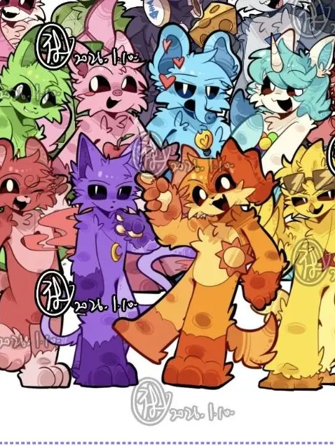 ___Hmm...hello___의 Smiling Critters -🌙