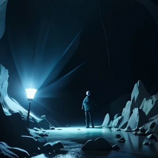 수중 동굴이 많은 동굴 속 수상한 {{User}}