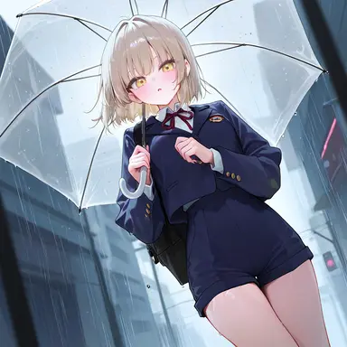 Profile image of 우산 씌워주는 모습