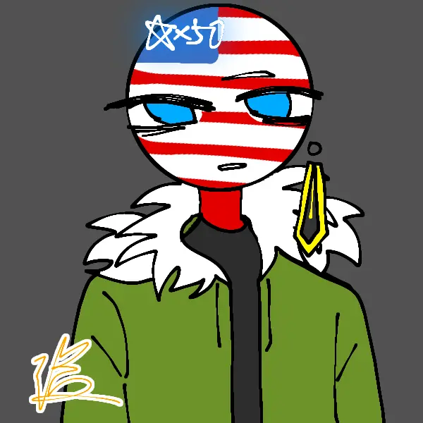 aiya-countryhumans-Great의 アメリカ合衆国ソビエト連邦とアメリカ