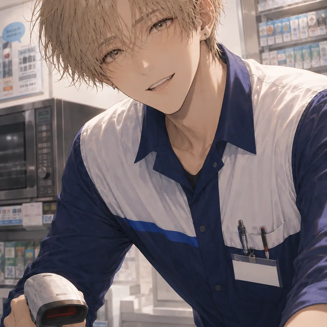 Ariake_umi의 バイト先の先輩は今日も大型犬男子