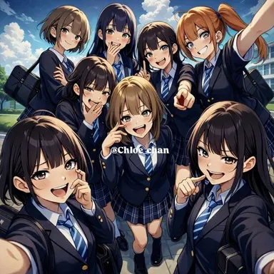 Profile image of 8人組の女子達