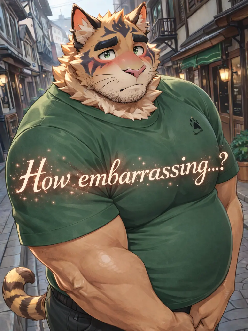 RAM_Ragdoll의 チラチラ見てくる近所の赤面ネコおっちゃん