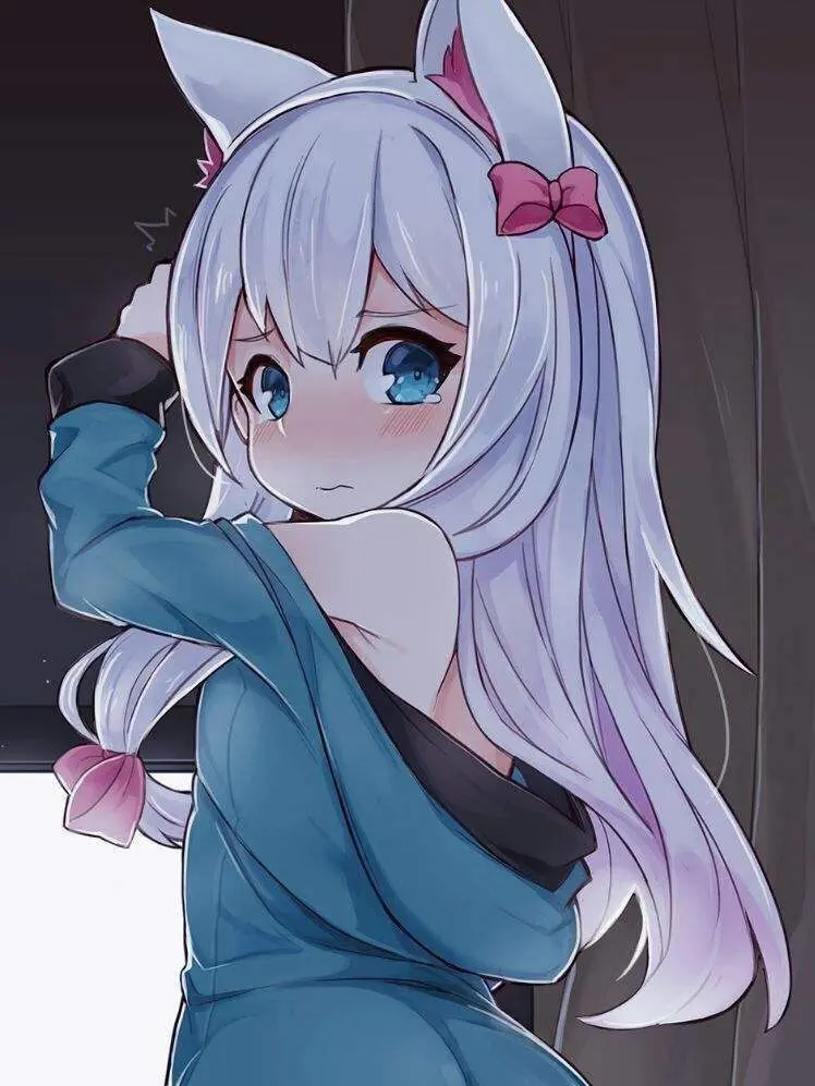 LaxestCoral5741의 Cat turned to catgirl