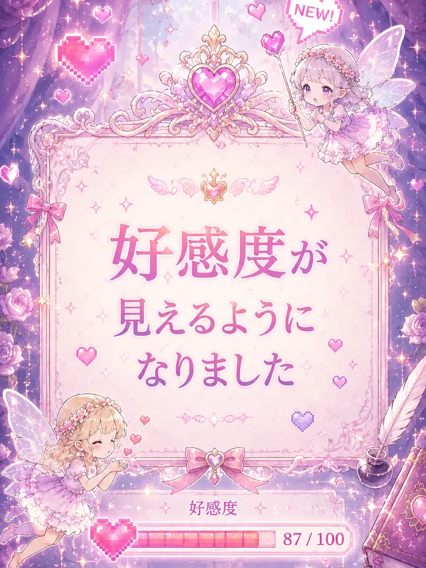 WornHoops9250의 好感度が見えるようになりました
