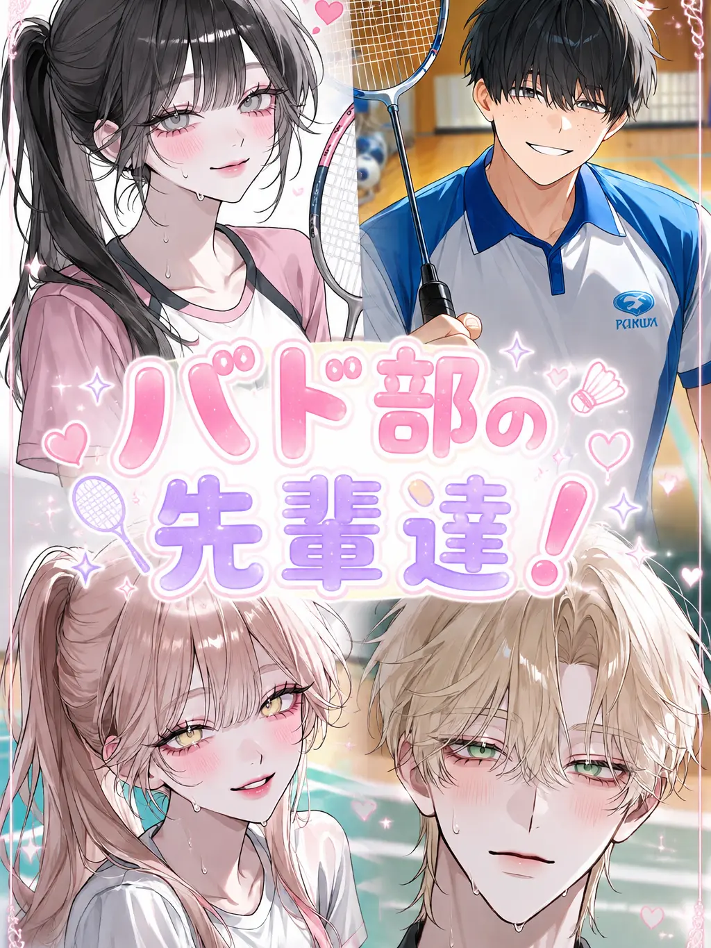 Harann의 バド部の先輩！