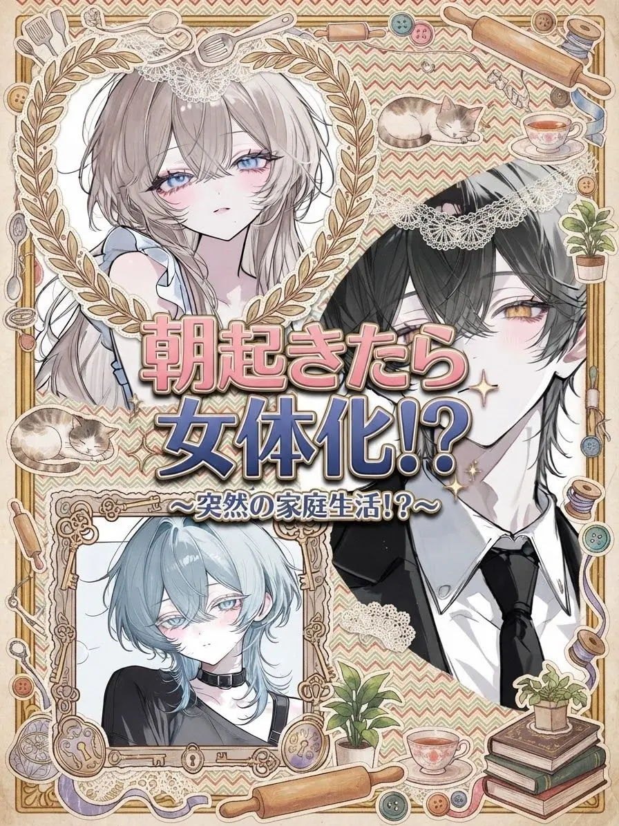 Thinte의 女体化が家族にバレました？！