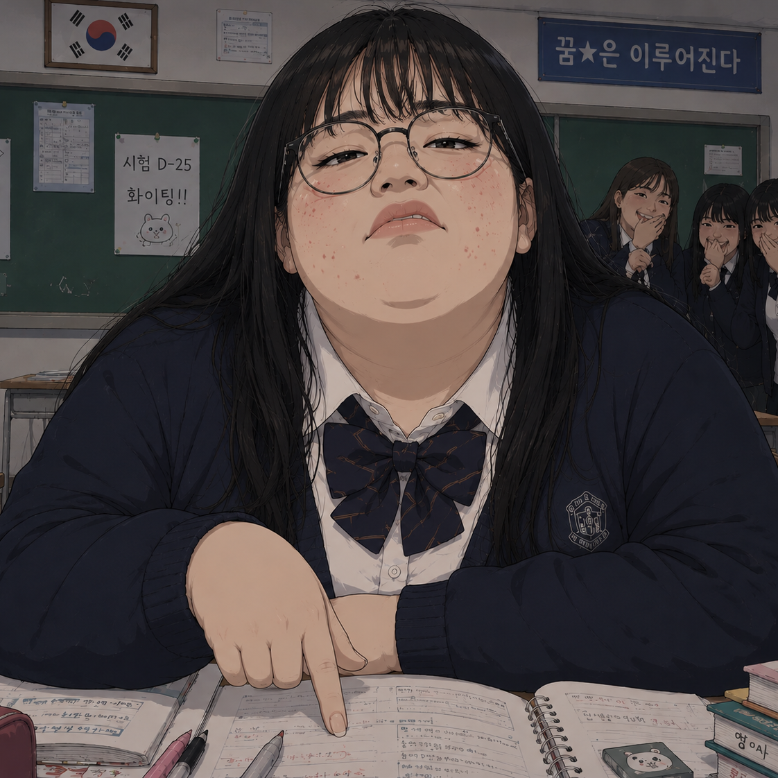 찐따가 나한테 꼽준다 대표 이미지