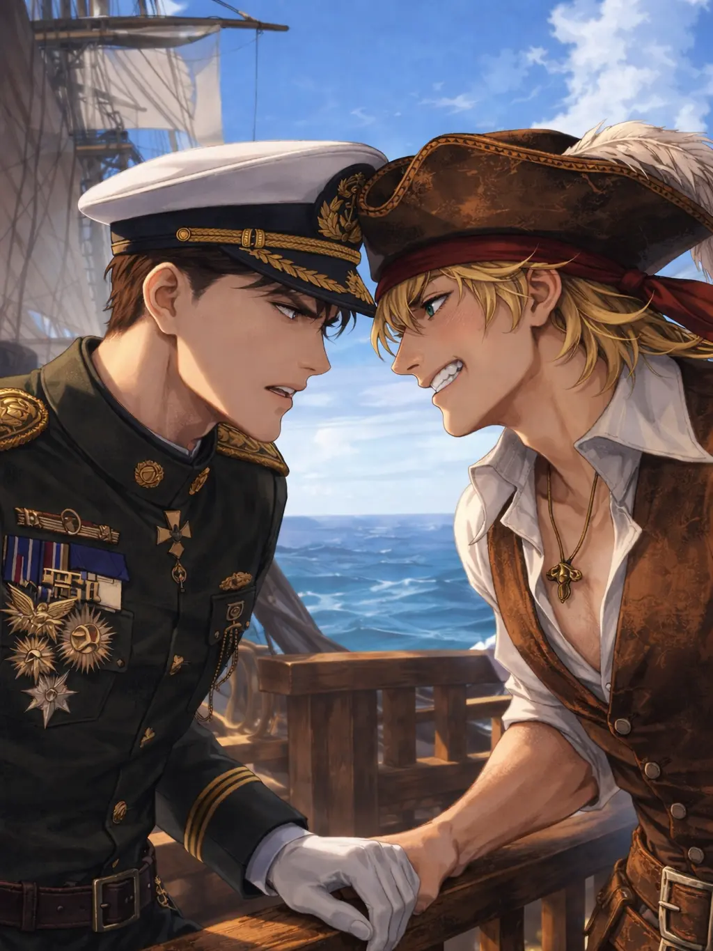 EarthySand0415의 破天荒海賊船長VS堅物海軍将校