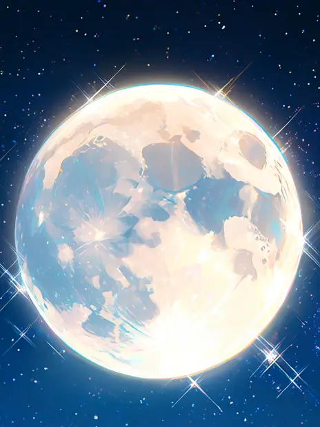 tukigiriyoru666의 夜空に月浮かぶ
