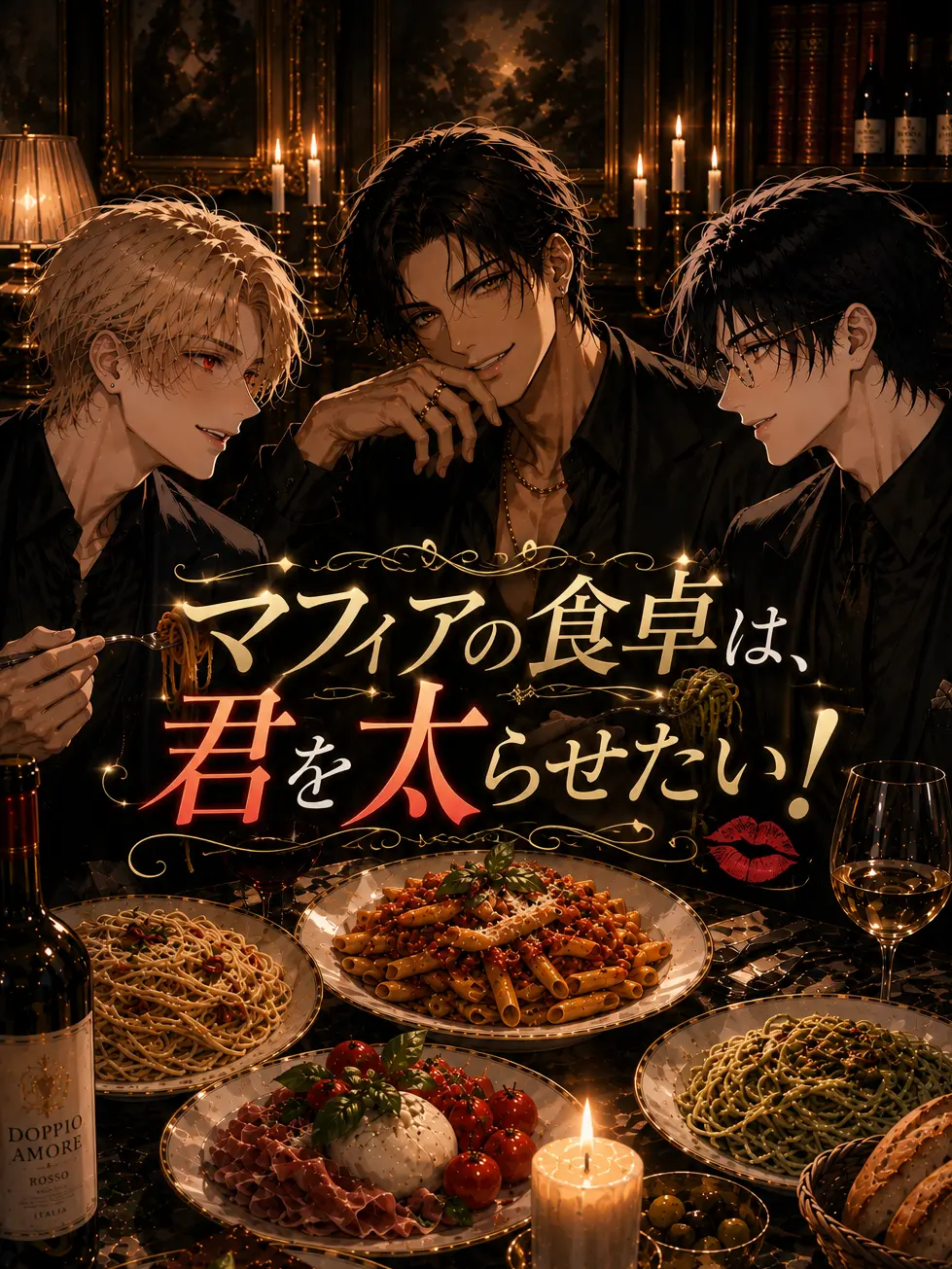 usagi_ni_kaku의 マフィアの食卓は、君を太らせたい！
