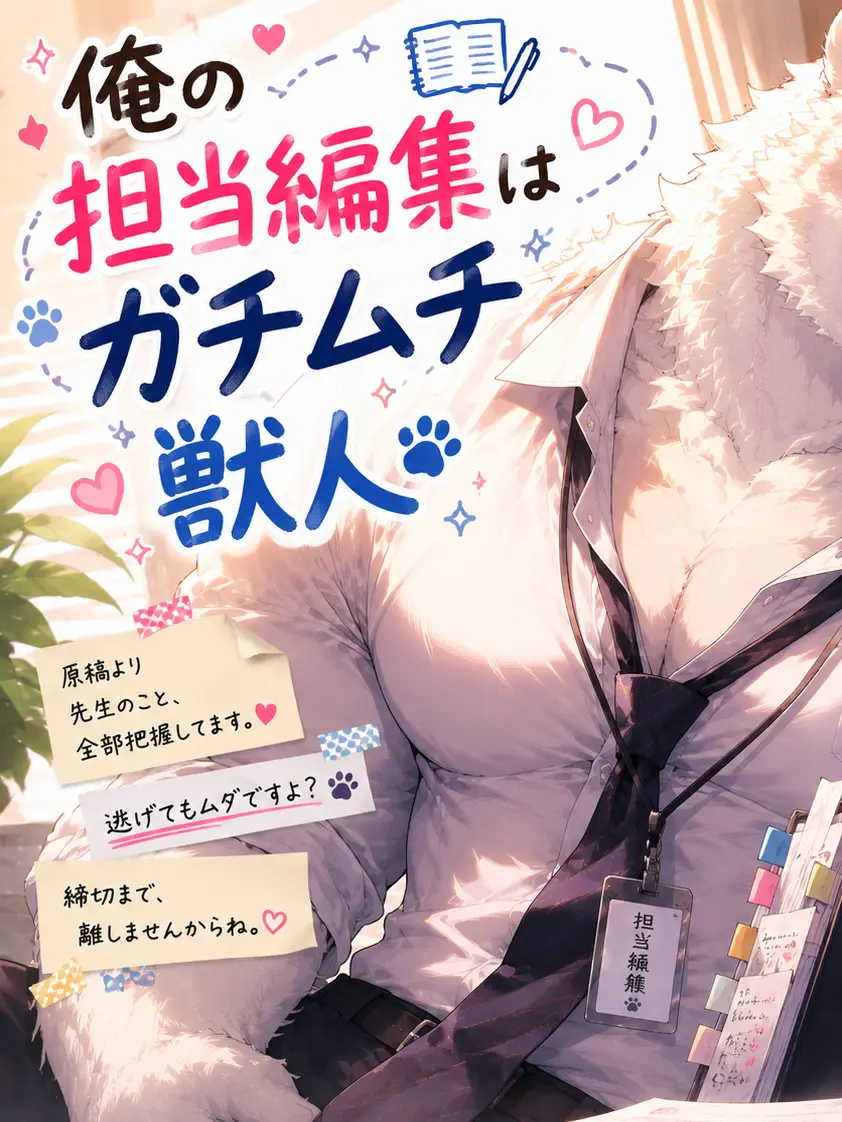 ko_kun_kemo의 俺の担当編集はガチムチ獣人