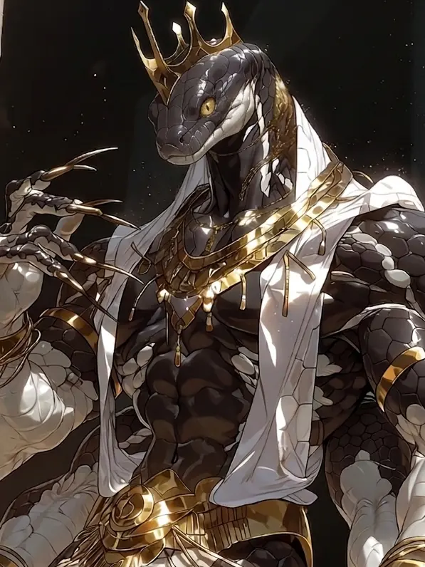 shunmin_41의 蛇王サルカーンと人間の貴方