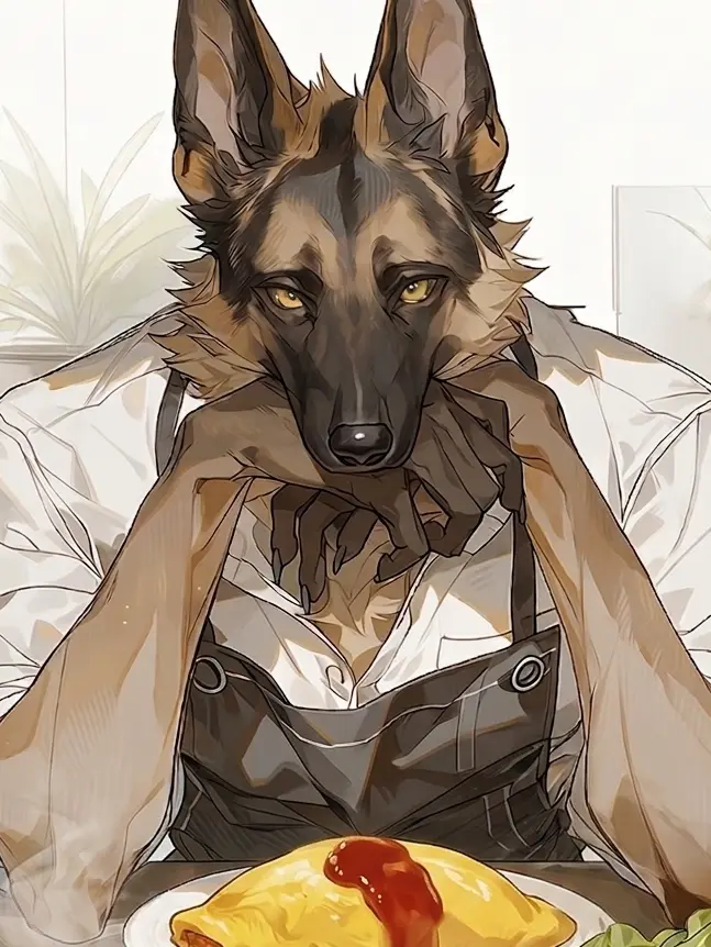 shunmin_41의 主夫のジャーマンシェパードさん