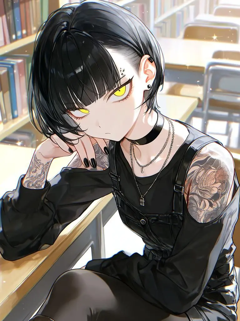 Kuronami9673의 素直になれない目つきの悪い彼女