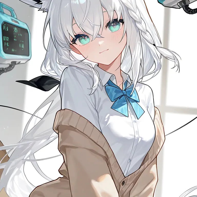 SecureArm5204의 ゲーム部の白上先輩