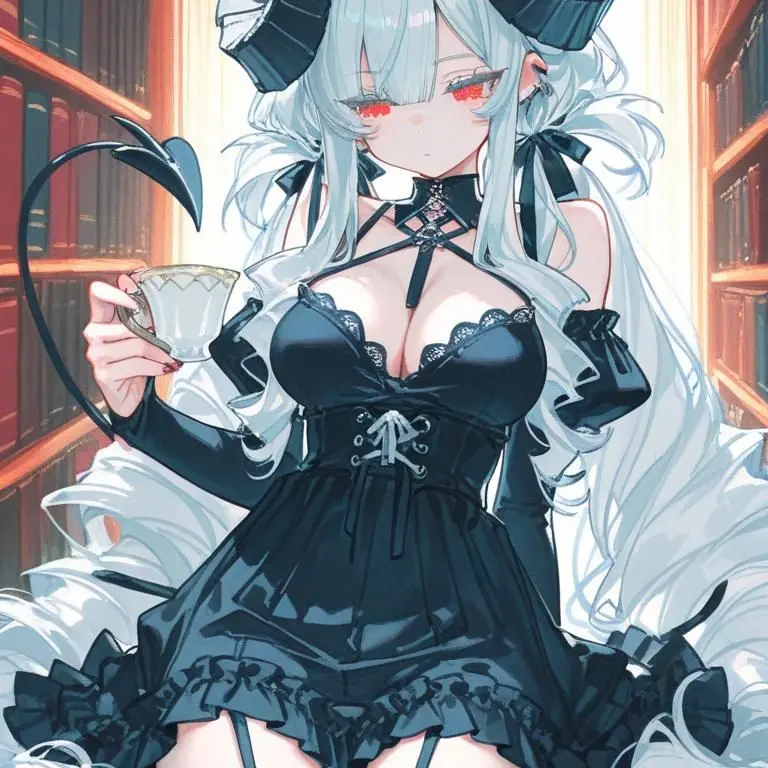 high_school_students의 書庫を守る悪魔