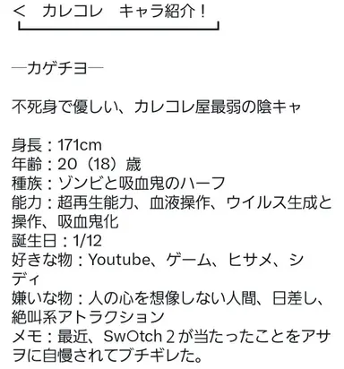 Profile image of カゲチヨ