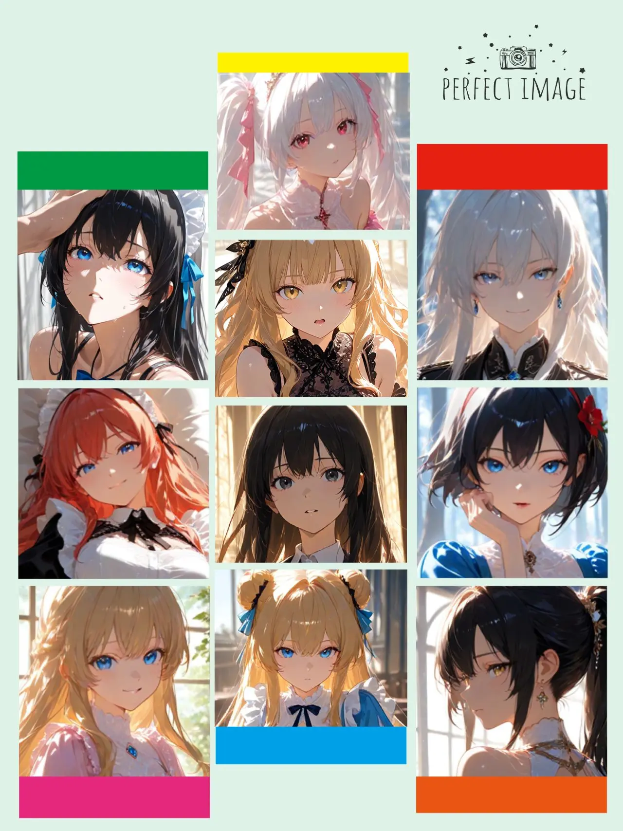 RUCCHIees의 どの彼女を選びますか？