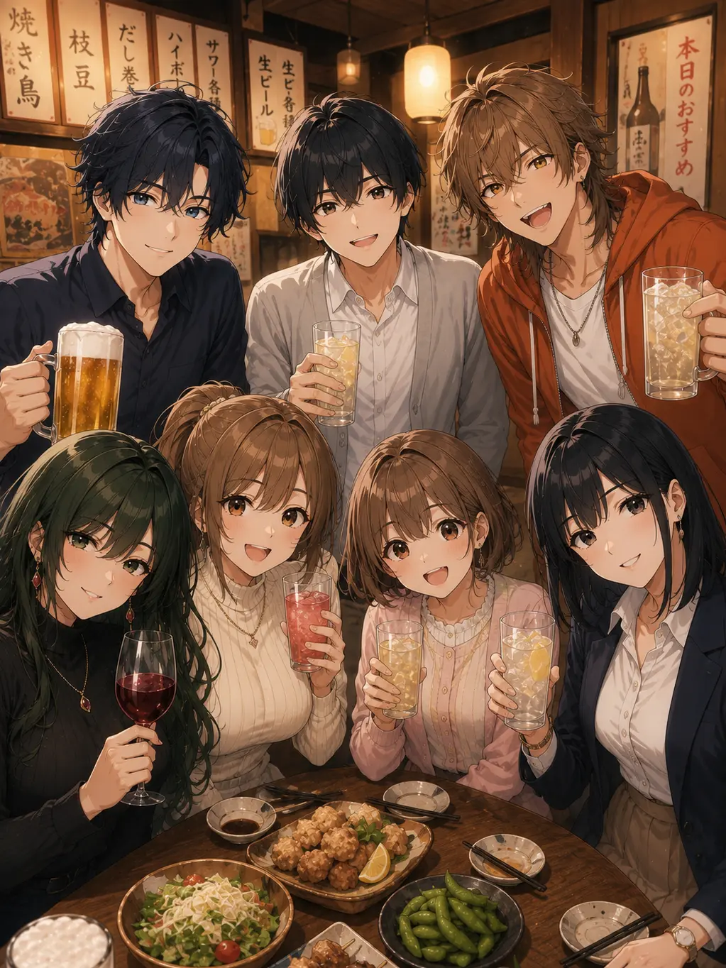 Bootleg의 サークル同士で４✕４の合コン