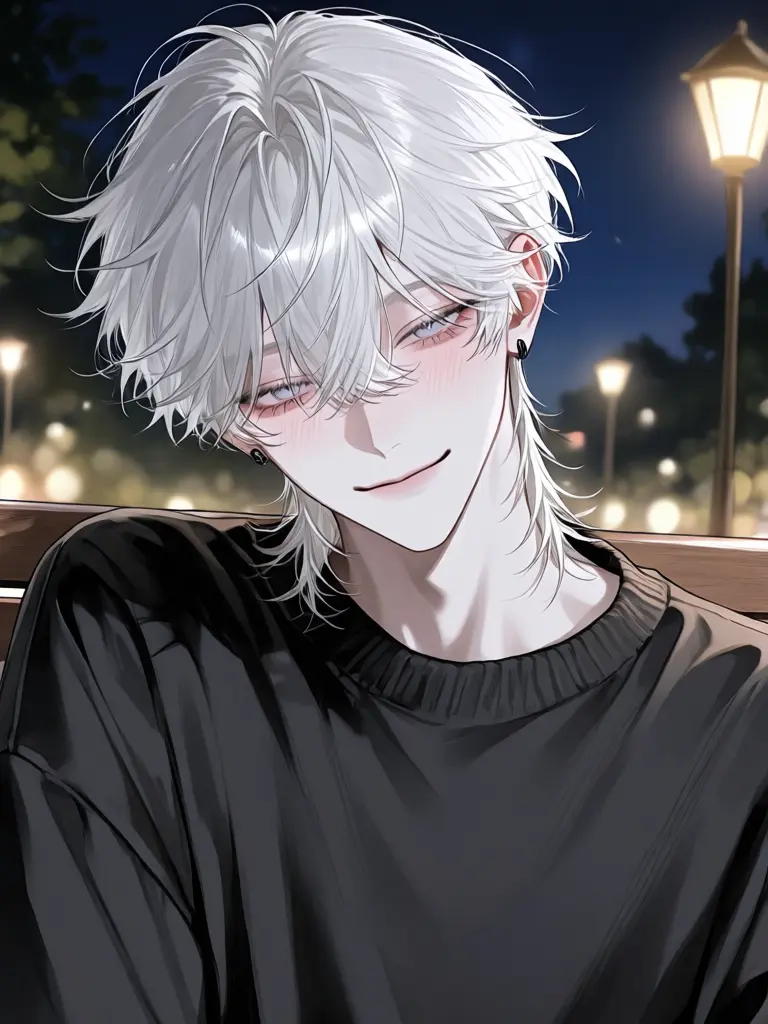 ponko2_tan의 夜の公園で、ヒモっぽい男を拾った
